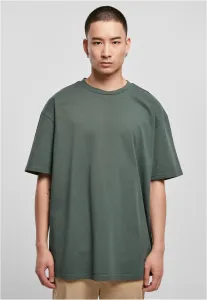 Urban Classics Heavy Oversized Garment Dye Tee bottlegreen - Size:M