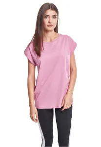 Urban Classics Ladies Extended Shoulder Tee coolpink - Size:XS