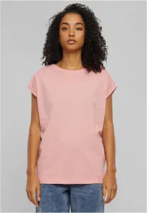 Urban Classics Ladies Extended Shoulder Tee lemonadepink - Size:XL