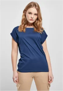 Urban Classics Ladies Extended Shoulder Tee spaceblue - Size:4XL