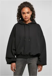 Urban Classics Ladies Organic Oversized Terry Hoody black - Size:XL/XXL