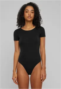 Urban Classics Ladies Organic Stretch Jersey Body black - Size:3XL