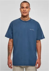 Urban Classics Oversized Small Embroidery Tee spaceblue - Size:3XL