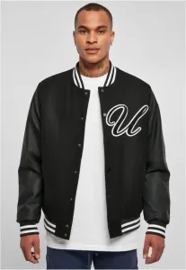 Urban Classics Big U College Jacket black - Size:4XL