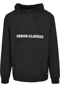 Urban Classics Commuter Pull Over Jacket black - Size:5XL