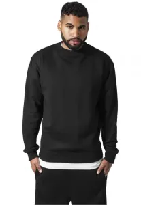 Urban Classics Crewneck Sweatshirt black - Size:4XL