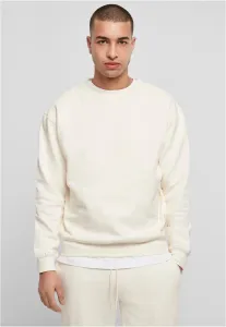 Urban Classics Crewneck Sweatshirt whitesand - Size:4XL