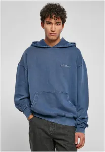 Urban Classics Small Embroidery Hoody spaceblue - Size:M