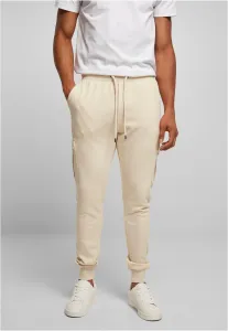 Urban Classics Fitted Cargo Sweatpants softseagrass - Size:XXL