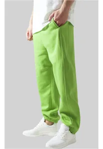Urban Classics Sweatpants limegreen - Size:3XL