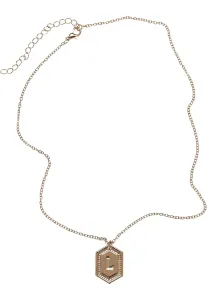 Urban Classics Letter Basic Necklace L - One Size