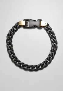 Urban Classics Light Chain Necklace black/gold - One Size