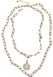 Urban Classics Love Basic Necklace gold - One Size
