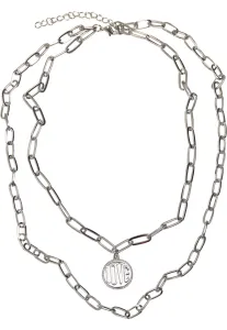 Urban Classics Love Basic Necklace silver - One Size