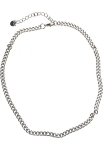 Urban Classics Small Saturn Basic Necklace silver - One Size