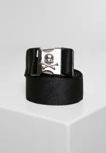 Urban Classics Skull Buckle Belt black - Size:L/XL