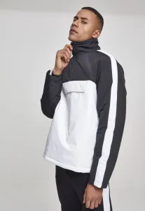 Urban Classics 2-Tone Padded Pull Over Jacket white/black - Size:XL