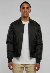Urban Classics Basic Bomber Jacket black - Size:L