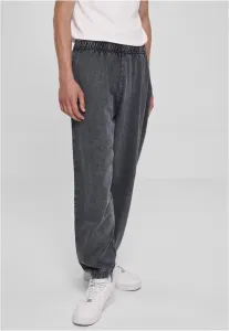 Urban Classics Acid Wash Sweatpants black - Size:5XL