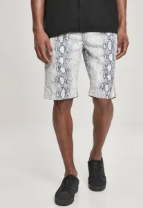 Urban Classics AOP Stretch Shorts offwhite snake - Size:34