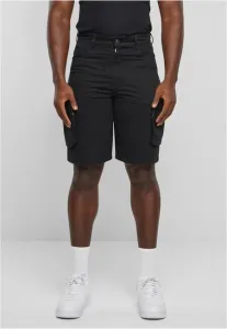Urban Classics Baggy Cargo Shorts black - Size:28
