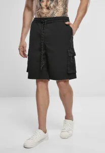 Urban Classics Drawstring Cargo Shorts black - Size:M
