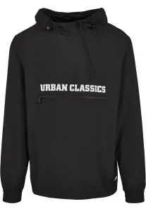 Urban Classics Commuter Pull Over Jacket black - Size:3XL