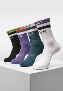 Urban Classics Whatever Socks 4-Pack multicolor - Size:35–38
