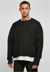 Urban Classics Boxy Sweater black - Size:4XL