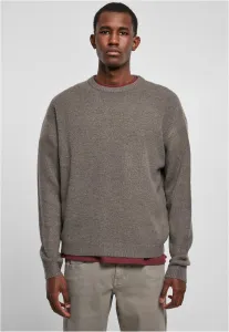 Urban Classics Oversized Chunky Sweater asphalt - Size:4XL