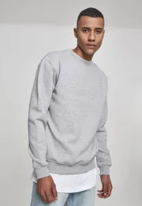 Urban Classics Crewneck Sweatshirt grey - Size:M