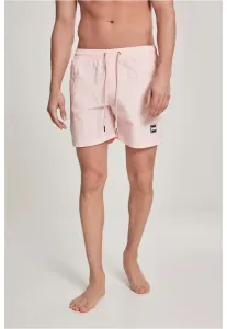 Urban Classics Block Swim Shorts pink - Size:XL