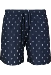Urban Classics Pattern?Swim Shorts anchor/navy - Size:XS