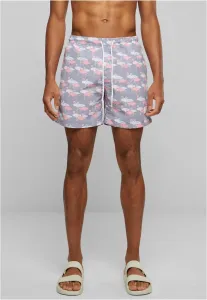 Urban Classics Pattern Swim Shorts flamingo aop - Size:3XL
