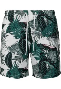 Urban Classics Pattern?Swim Shorts palm leaves - Size:L