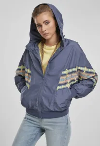 Urban Classics Ladies Inka Batwing Jacket vintageblue/vintagesun - Size:XS
