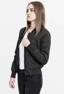 Urban Classics Ladies Light Bomber Jacket black - Size:L
