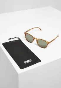 Urban Classics Sunglasses Arthur UC brown leo/green - One Size