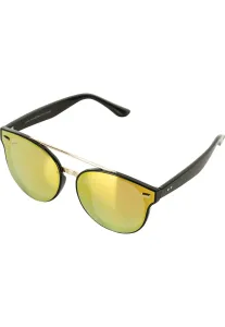 Urban Classics Sunglasses June black/gold - Size:UNI