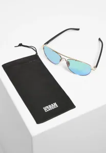 Urban Classics Sunglasses Mumbo Mirror UC gold/green - One Size