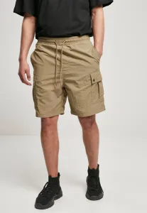 Urban Classics Nylon Cargo Shorts khaki - Size:XL