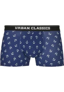 Urban Classics Boxer Shorts 5-Pack anchor aop+blk+blk+cha+cha - Size:3XL