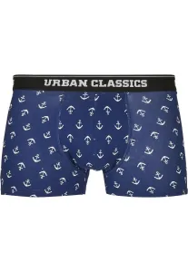 Urban Classics Boxer Shorts 5-Pack anchor aop+blk+blk+cha+cha - Size:5XL