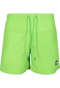 Urban Classics Block Swim Shorts neongreen - Size:XL