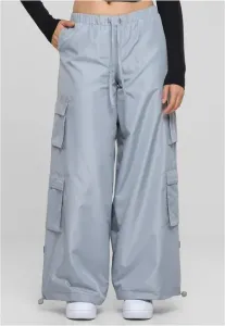 Urban Classics Ladies Ripstop Double Cargo Pants lightasphalt - Size:L