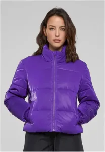 Urban Classics Ladies Shark Skin Puffer Jacket realviolet - Size:3XL