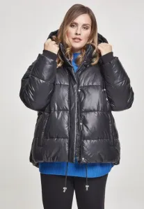 Urban Classics Ladies Vanish Puffer Jacket black - Size:3XL
