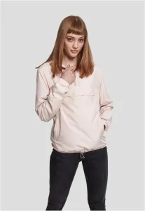 Urban Classics Ladies Basic Pull Over Jacket light pink - Size:L