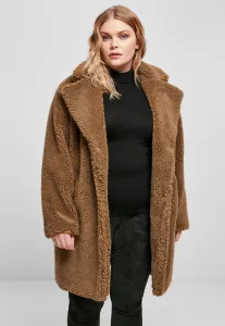Urban Classics Ladies Oversized Sherpa Coat midground - Size:4XL