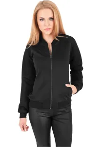 Urban Classics Ladies Scuba Raglan Mesh Jacket black - Size:XS